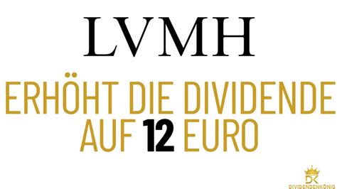 lvmh aktie dividende.